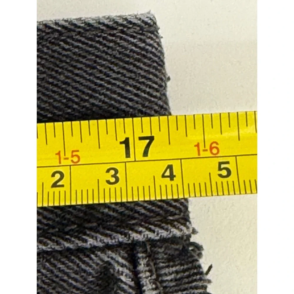 Levis 505 Regular Fit Mens Black Straight Leg Denim Jeans Sz 34x32